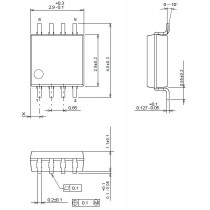 NJM3472R Dual High Speed Single Supply Operational Amplifier VSP8