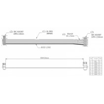 Kabel IDDC 2.0 to IDC 2.54