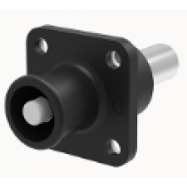 black, 25 mm², 1500V, 120 A, Crimp, IP67