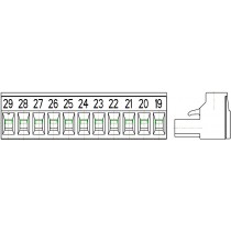 PC-Schraubklemme, anreihbar, 11 pol., RM 5.00mm