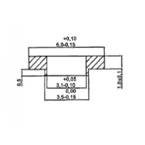 Isolierbuchsen, Wärmebeständigkeit 215°C