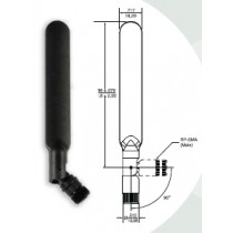 Antenna 2.4/5GHz, 2.0dBi, R-SMA, Black, 4.6" Blade