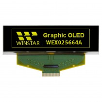OLED 256x64, Yellow, monochrome TAB Graphic Display 2.8", built in Controller SSD1322UR1