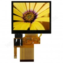 TFT 3.5" Panel only + CTS, 340 nits, Transmi, Resolution 320x240