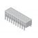 Bu-Leiste 2-reihig Raster 2.54mm liegend 6-pol