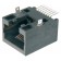 4 pol. SMD abgewinkelt 6µ" Au