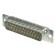 09 pol. Löt gerade PCB, Ultra-Flach, GS III
