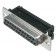 25 pol. IDC Low Profile, UNC 4-40, GS III