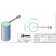 Lithium-Batterie 3V/1100mAh Bobine 2/3AA with 40mm bk/r & JST PHR-02