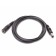 DC extension cable 1 Meter for desktop adapters with DC plug and jack