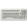 CHERRY Keyboard COMPACT USB+PS/2 19" hellgrau DE Layout