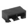RJ45 side entry, Ferrite 2 x 8 pol, shielded