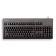 CHERRY Keyboard USB+PS/2 schwarz US/€ Layout