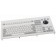 Keyboard with Trackball 38mm IP65 panel-mount USB German-Layout