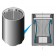 MAC Buchsenkontakt 0.60 x 0.60 mm