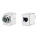 Metz Connect Stecker M12 auf RJ45 gerade, 8-polig