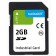 Industrial SD Card, S-600, 2 GB, SLC Flash, -40°C to +85°C