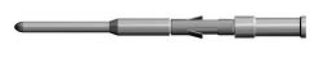 MAC Buchse ø 0.70 mm, Au, AWG 22-26