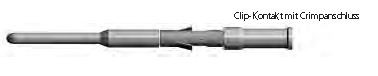 Stiftkontakt ø 0.70 mm Au 