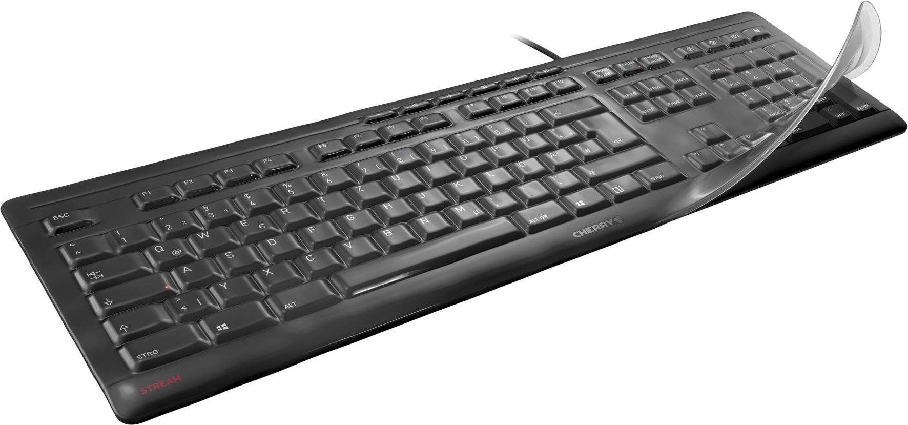 CHERRY WetEx Schutzfolie zu STREAM (JK-8500 Euro 105 Tasten)