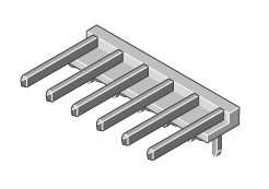 Stiftleiste 1-reihig Raster 3.96mm abgew. 3-pol
