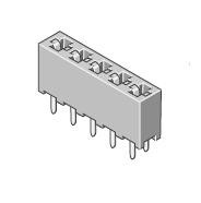 Bu-Leiste 1-reihig Raster 3.96mm stehend 12-pol