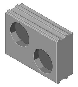 MAC Isolierkörper 1-pol für 75 Ohm Koax 