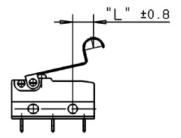 Zusatzbetätiger sim. Rolle, 2,50 / 4,70 mm