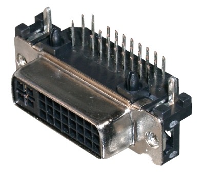 24 pol. Löt gewinkelt PCB, Digital,