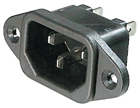 Einb.St.Lötanschluß 6.3 x 0.8t mm mit Flansch