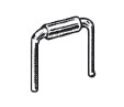 1 mm Buchsen, RM. 2,54 mm Brücke, Au