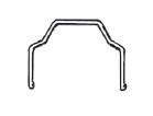 1 mm Buchsen, RM. 2,54 mm Brücke, Au