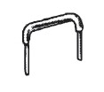 1 mm Buchsen, RM. 2,54 mm Brücke, Au