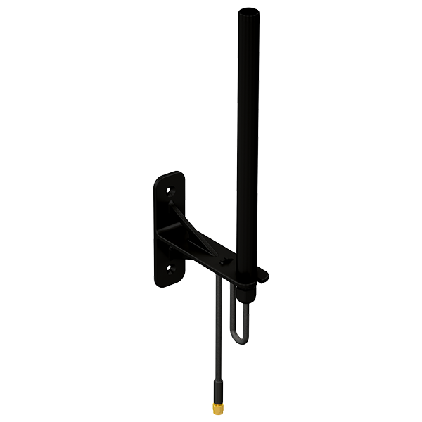 INSYS icom outdoor wall antenna Wi-Fi rev. SMA, WLAN 2,4 GHz, 2.5m cable, connector rev. SMA (m), IP
