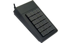 Programmable 24 Key Matrix Keyboard Black PS/2