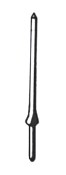 1 mm Buchsen, Gesamtlänge 19,7 mm Pin,