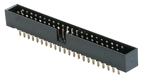 10 pol. Löt 2,00x2,00 gerade