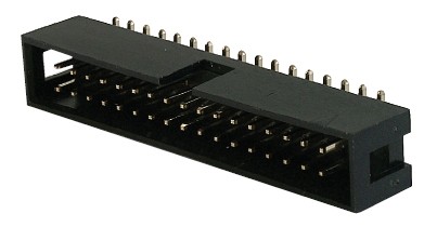 10 pol. SMD 2,54x2,54 gerade
