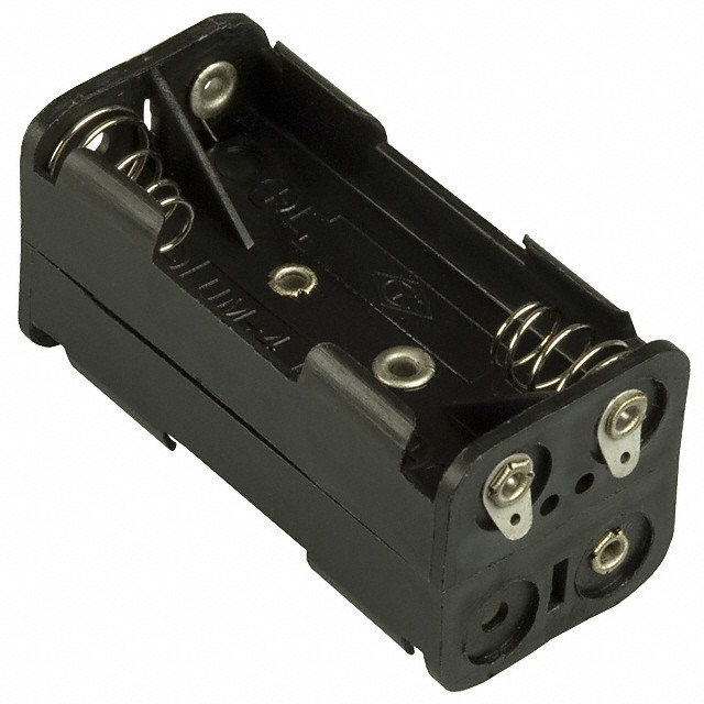 Batteriehalter für 8xC mit 9V-Snap