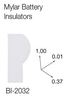 Isolierung für BU-Batteriehalter