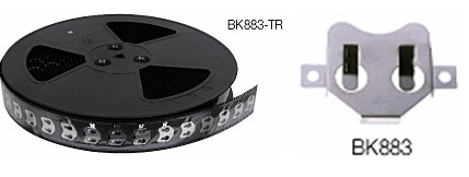 Batteriehalter für 20mm Knopfzellen, SMD