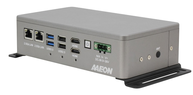 Fanless Compact Embedded Computer, Intel® Processor N200.2HDMI.2LAN. 4USB.DIO.DC9-36V