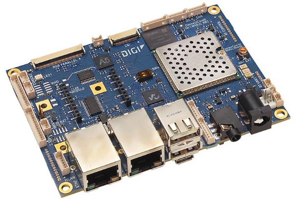 ConnectCore 6UL SBC Pro, Pico ITX, 528MHz, -40..+85C