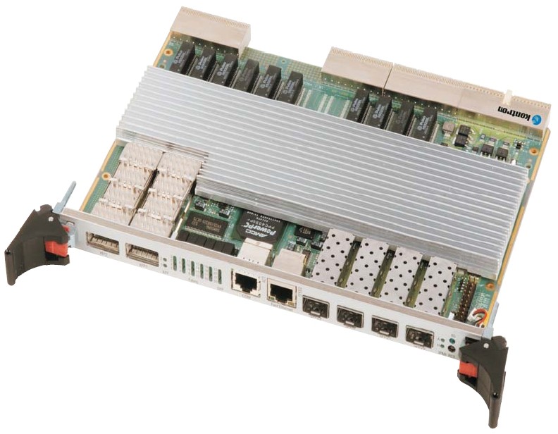 6U, 4HP Gigabit Ethernet Switch Copper Version