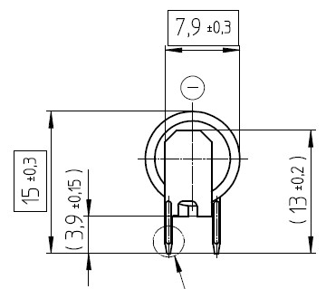 Lithium-Batterie 3V/30mAh