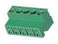 PC-Schraubklemme, anreihbar, 08 pol., RM 5.00mm