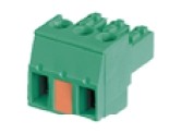 PC-Schraubklemme, anreihbar, 06 pol., RM 3.81mm