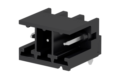 PC-Stiftleiste, abgewinkelt, 12 pol., RM 3.50mm