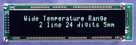 VFD Module 24x2 Ch. Wide Op. temp. -40-+85°