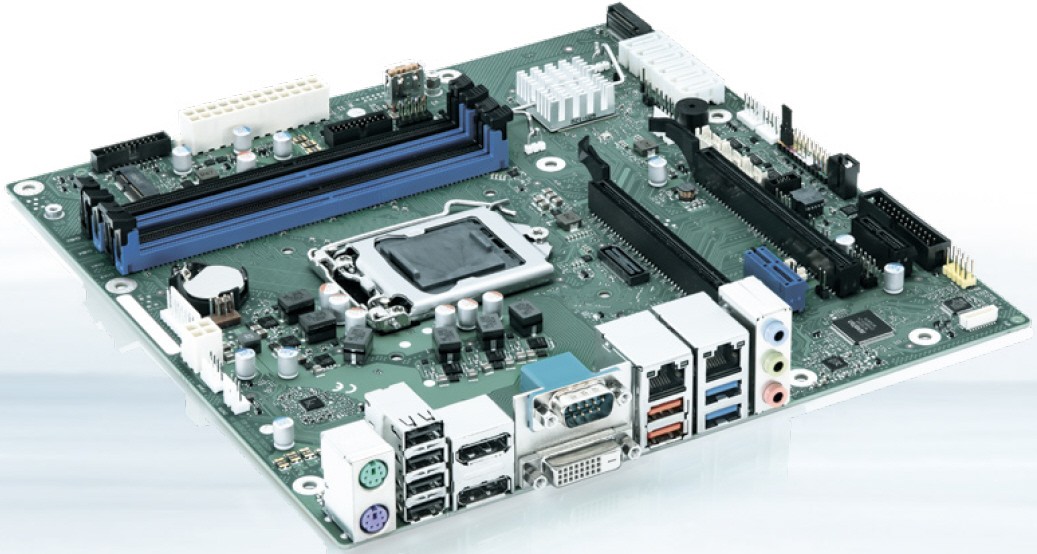 uATX Motherboard C246 Chipset, LGA1151, 4xDDR4 UDIMM, Intel® 8th/9th Gen Core™, Xeon®